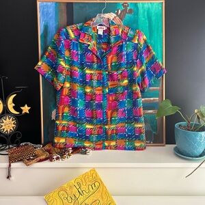 Alia Vibrant Multicolor Women's Blouse 8